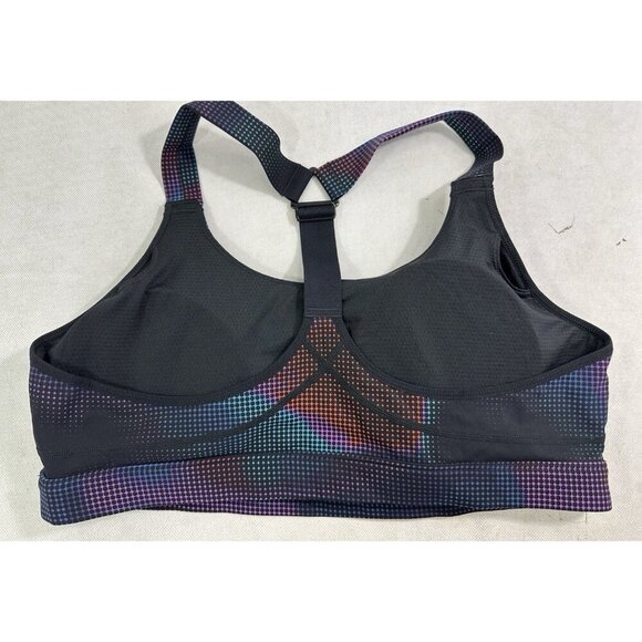 Sweaty Betty Women's Power Medium Support Sports Bra In Black Gradient Dot 2XL - Picture 6 of 6